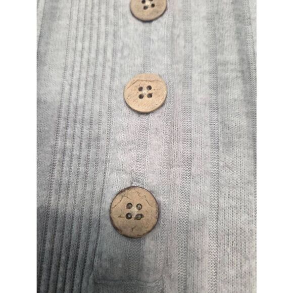 Soft Surroundings Loungy Lover Cozy Ribbed Hooded Jersey Midi Dress Sz. S - Picture 10 of 10